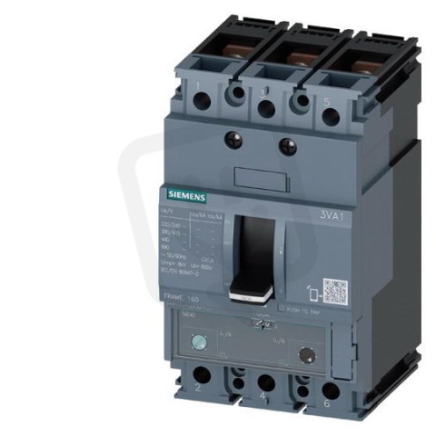 Jistič 3VA11, 25A 25kA/415V, Ir 18÷25A,Ii (6,4÷12,8)x In, 3P přední přívod