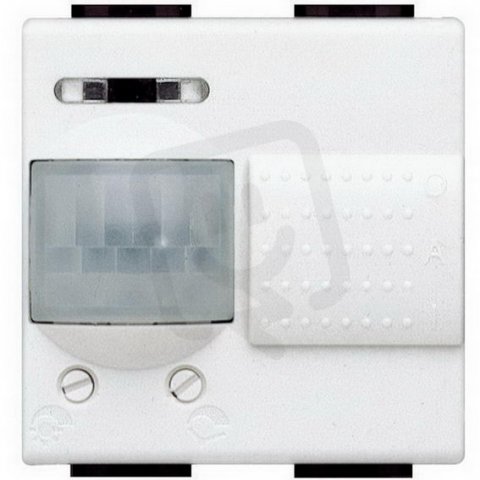 BTICINO LIVINGLIGHT AUTOMATICKÝ INFRASPÍNAČ 2MODULOVÝ BÍLÝ N4432