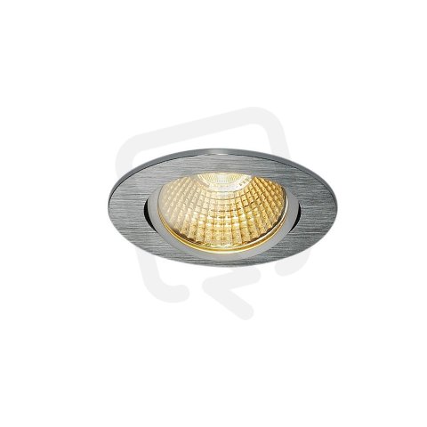 Sada NEW TRIA 68 LED DL ROUND kartáčovaný hliník 9 W 38° 3000K SLV 114386