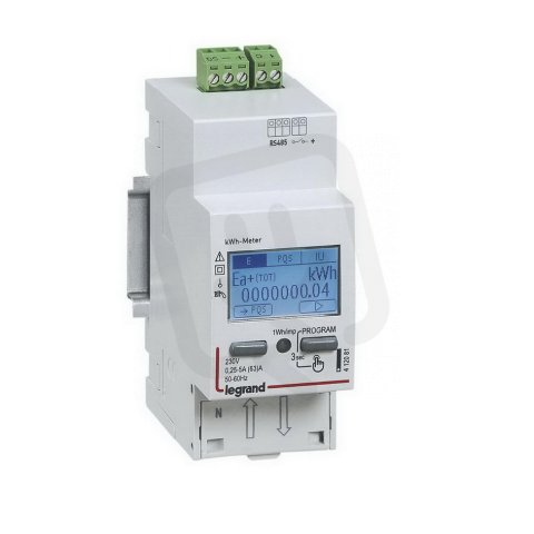 EMDX3 ELEKTROMĚR 1F PŘÍMÝ 63A RS485 LEGRAND 412081