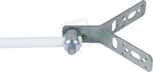 Rohový upevňovací úhelník 90° nerez se svorníkem Al B 16,2mm pro DEHNiso 106316