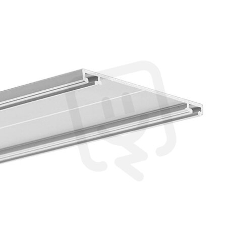 LED hliníkový profil KLUŚ TETRA-43 stříbrná 2m /W4476_2m/ ALUMIA A04478A_2
