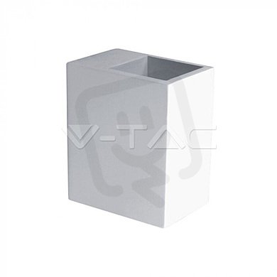 G9 Fitting Square White,  VT-858