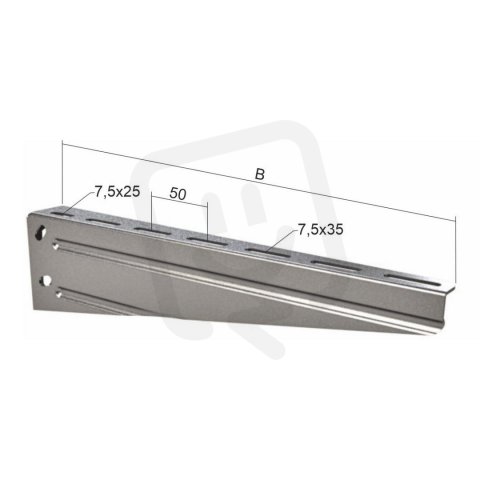 Podpěra nerez 150 KOPOS INOXDZDS 150/B_BX
