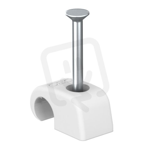 OBO 2025 18 RW Příchytka Haft-Clip, 4-7mm, L18, čistě bílá Polypropylén, PP