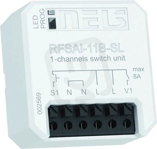 Spínací prvek se vstupy pro externí tlačítka RFSAI-11B-SL ELKO EP 8595188183758