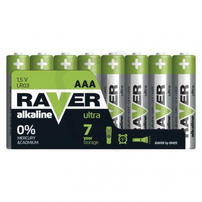 Alkalická baterie RAVER AAA (LR03) B79118