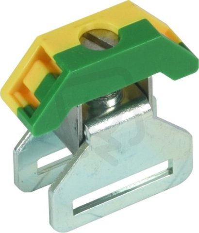 Připojovací svorka pro sběrnou lištu 18x3mm průřez max.35mm2, žz DEHN 919015