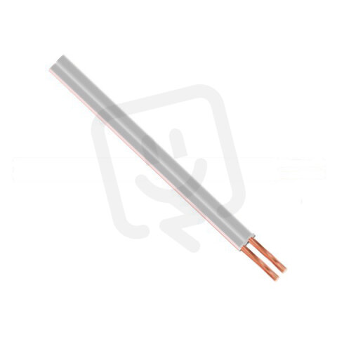 Kabel CYH 2x0,35 mm2 bílý ALUMIA KAB002
