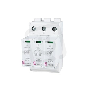 Svodič přepětí  ETITEC EM T12 PV 1500/5 Y pro fotovoltaiku ETI 002440582