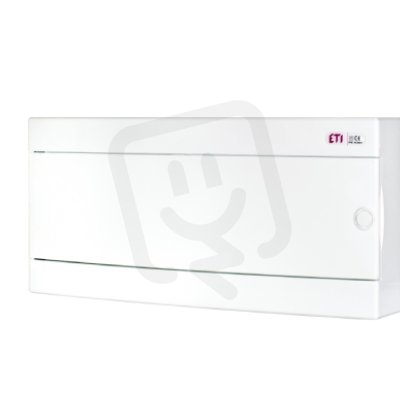 Nástěnná rozvodnice ECT 1x24PO 24M (1x24) IP40 ETI 001100281