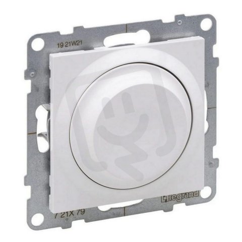 SUNO BÍLÁ OTOČNÝ STMÍVAČ 300 W LEGRAND 721179