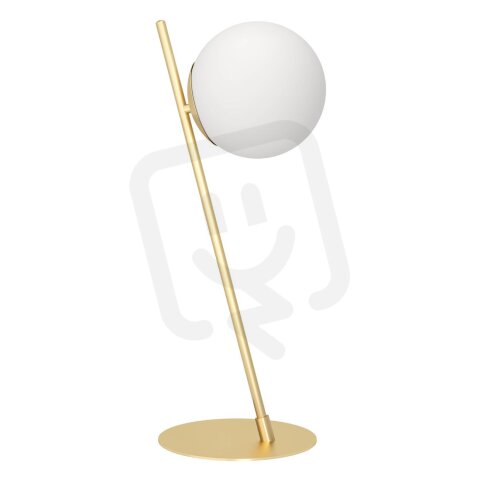 Stolní svítidlo RONDO 4 E27 kartáčovaná mosaz/opál-matná 1X40W EGLO 900868