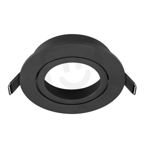 NEW TRIA 95 kroužek pro vestavbu do stropu D11 H2,6 cm IP 20 černá SLV 1007444