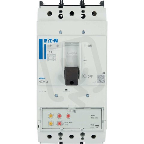 Jistič NZMH3-VX600-NA 3pól 100kA(480V) 600A selektivní PXR20 (LSI) norma UL