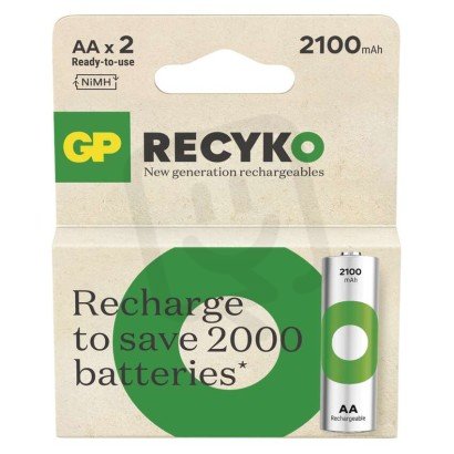 Nabíjecí baterie GP ReCyko 2100 AA (HR6) B25212