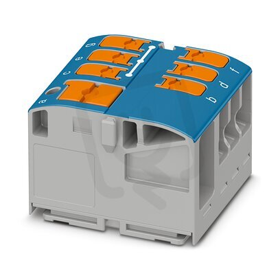 PTVFIX 6/6X2,5 BU Blok rozvodek 1019584