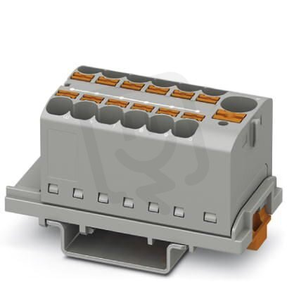 PTFIX 10/12X4-NS35 GY Blok rozvodek 3273614