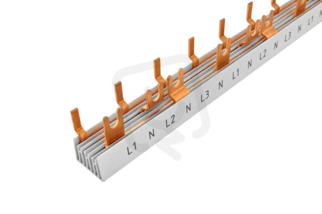 G/S-L1+N-L2+N-L3+N-1000/16P sběrná lišta fázová(37P+37N)přípojných míst