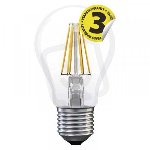 LED žárovka Filament A60 6W(50W) 645lm E27 WW Z74220 Emos teplá bílá
