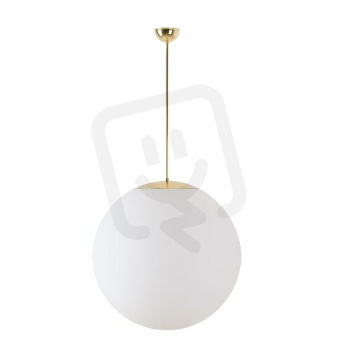 Závěsné svítidlo se skleněným stínidlem OSMONT ADRIA P5 3x10W IP40 E27 mosaz