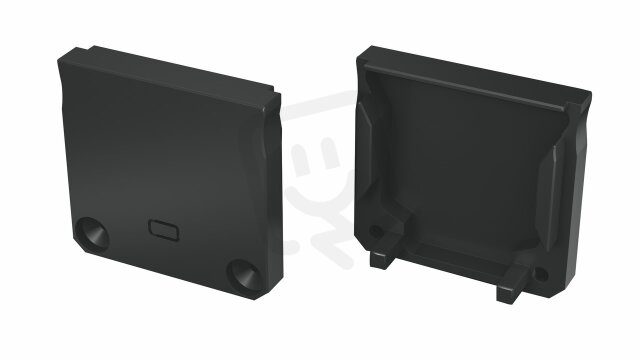 Koncovka profilu EC-PROFIL DILEDA BLACK HT (12-0932-01) GREENLUX GXLP2411