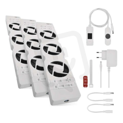 Ventilátor pod radiátor TRIO, bílý EMOS P56PR3