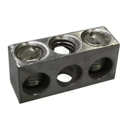 Zemnící a nulová sběrnice hliníková, 2 odbočení ERICO EB2AL