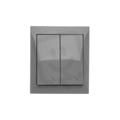 Přepínač střídavý 2 násobný (přístroj s