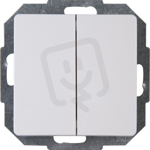 650302080 Double change-over switch, 10A