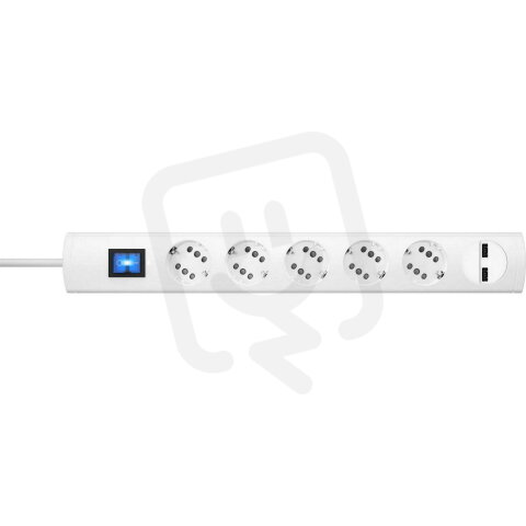 234902000 DUOversal PLUS 5=10, 2 USB Por