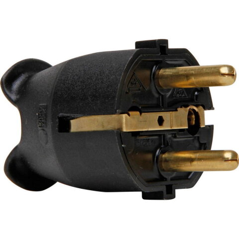 175705058 Plastic grounding-type plug, w