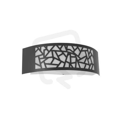 Fasádní svítidlo ORO ZOE 2 GREY IP44 LED-POL ORO10038