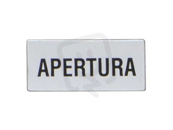 Lovato LPXAI229 Štítek ''APERTURA''