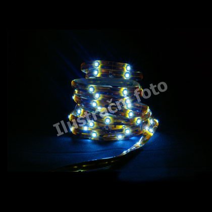 LED pásek SMD3528 WW, 30LED/m, IP54, 5m