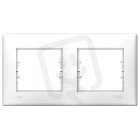 Sedna Rámeček IP44 dvojnásobný, Polar SCHNEIDER SDN5810621
