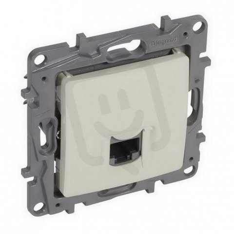 NILOÉ DATOVÁ ZÁSUVKA 1XRJ45 CAT.6 UTP BÉŽOVÁ LEGRAND 764673