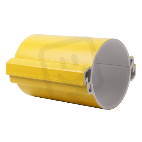 Chránička dělená PVC KOPOHALF pr. 110 mm, 750N/20cm, žlutá KOPOS 06110P/2_EA