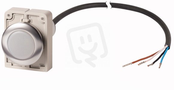 Eaton C30C-FL-W-24-P62 Kompaktní zapuštěná signálka, 24V AC/DC, bílá
