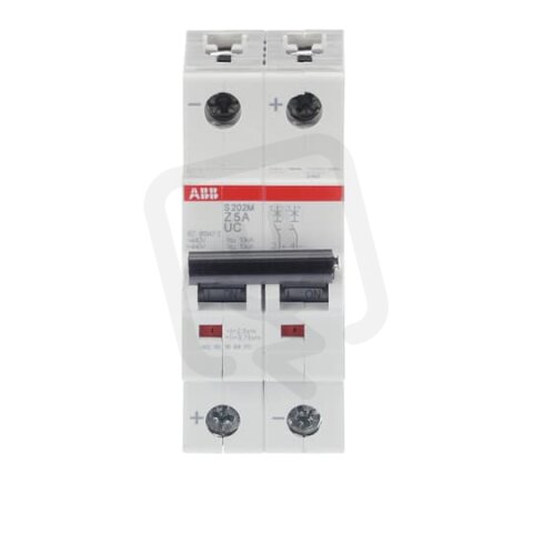 S202M-Z5UC Jistič 2P 5A char. Z ABB 2CDS272061R0358
