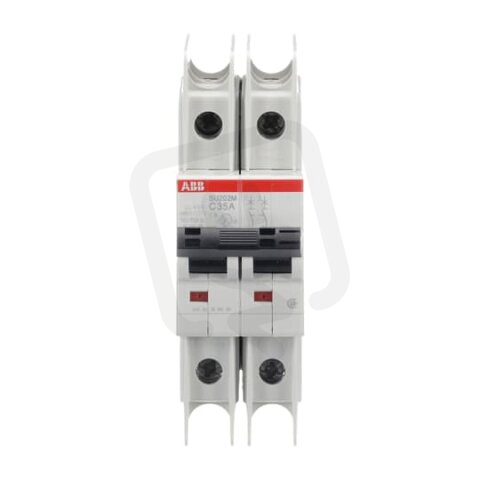 ABB SU202M-C35 jistič char. C 10kA 35A 2P  dle UL489 a CSA 22.2 No. 5
