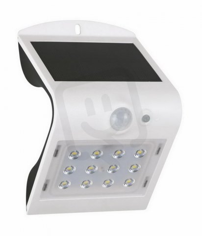 Solární LED svítidlo FOX SOLAR PIR 12LED W NW 44/220lm GREENLUX GXSO004