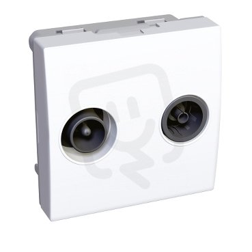 ALB44327 TV/FM zásuvka, polar