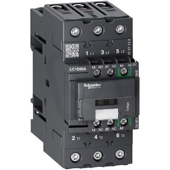 TeSys D 3P 80A AC-3 440V 24-60V AC/DC SCHNEIDER LC1D80ABNE