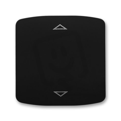 Kryt spínače žaluziového s krátkocestným ovládán. 3299A-A110 N černá Tango ABB