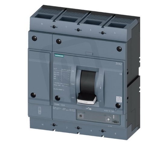Jistič 630A 55kA/415V, Ir250÷630A, 4P přední přívod SIEMENS 3VA2563-5HK42-0AA0