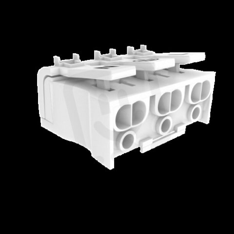 Clip terminal 3P 600V 25A WAGO