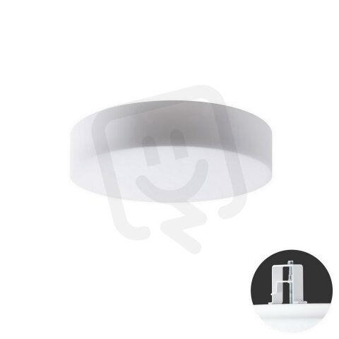 Vestavné svítidlo se skleněným stínidlem OSMONT ERIS V4 3x13W IP44 E27 bílá