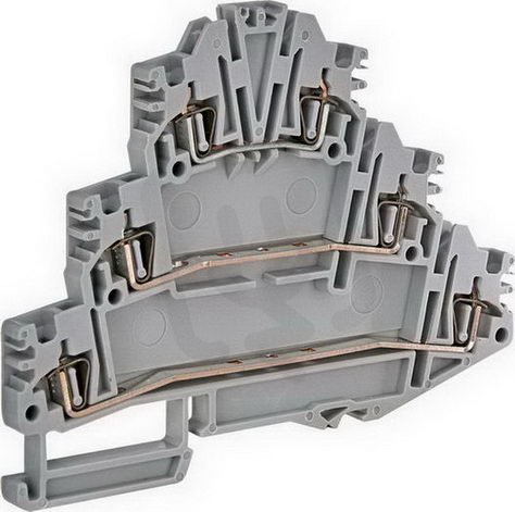 Třípatrová pružinová svorka ESP3-HLD.2, 500V, 2,5mm2, šedá ETI 003903186