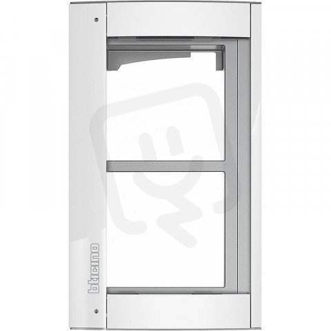 RÁMEČEK+ŠASÍ PRO 2MODULOVÝ PANEL SFERA, BÍLÁ BTICINO 350222